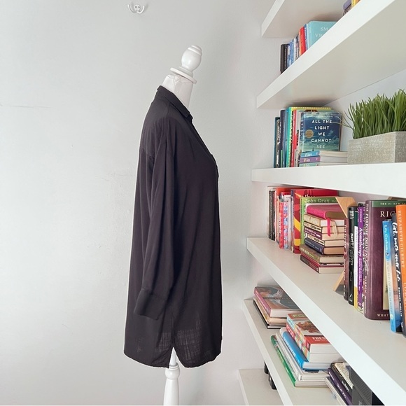 L Space Black Button Down Dress size XS/S - Picture 8 of 12